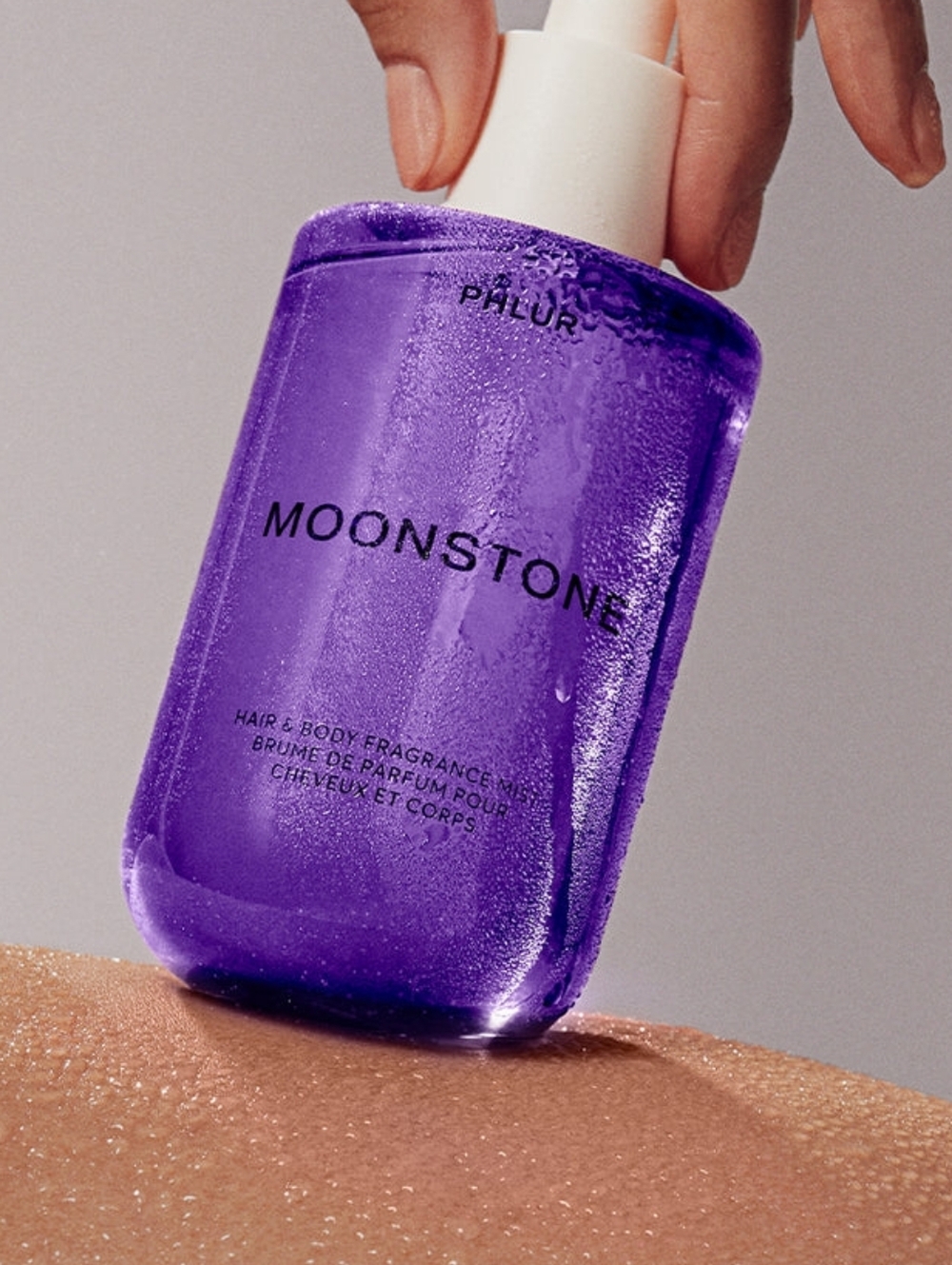 NeW 💜PHLUR💜 MOONSTONE FULL SIZE BODY and HAIR MIST Perfume Fragrance 8 fl oz - Picture 5 of 6